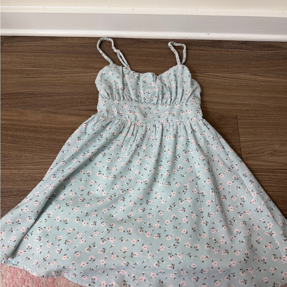 ALRERD STATE Floral Blue Women’s Dress